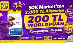 ŞOK Market'ten 2.000 TL Alışverişe 200 TL Worldpuan Kampanyası Başladı