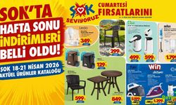 ŞOK’ta Hafta Sonu İndirimleri Belli Oldu: 18-21 Nisan 2026 Aktüel Ürünler Kataloğu