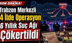 Trabzon Merkezli 4 İlde Operasyon 6 Yıllık Suç Ağı Çökertildi