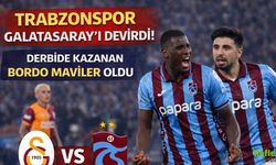 Trabzonspor Galatasaray’ı Devirdi! Derbide Kazanan Bordo Mavililer Oldu