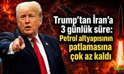 Trump’tan İran’a 3 Günlük Süre Petrol Altyapısı İçin Açıklama