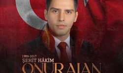 Tunceli'deki Helikopter Kazasında Şehit Düşen Hakim Onur Alan Anıldı