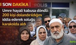 Umre Hayali Yarım Kaldı! 200 Kişi Dolandırıldı
