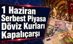 1 Haziran Serbest Piyasa Döviz Kurları Kapalıçarşı