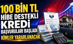 100 Bin TL Hibe Destekli Kredi Başvuruları Başladı: Kimler Yararlanacak?