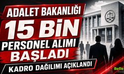 Adalet Bakanlığı 15 Bin Personel Alımı Başladı Kadro Dağılımı Açıklandı