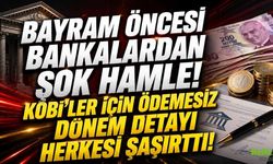 Bayram Öncesi Bankalardan Şok Hamle!  Kobi’ler İçin Ödemesiz Dönem Detayı Herkesi Şaşırttı!