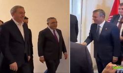 DEM Parti Heyeti Özgür Özel’i TBMM’de Ziyaret Etti