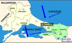 İstanbul'da Kuvvetli Rüzgar ve Yağış Bekleniyor: 5 Günlük Hava Tahmini