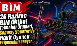 26 Haziran BİM Aktüel Teknoloji Ürünleri, Segway Scooter Ve Havit Oyuncu Ekipmanları Geliyor