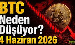 BTC Neden Düşüyor? 4 Haziran 2026 BTC Son Durum