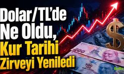 Dolar/TL’de Ne Oldu, Kur Tarihi Zirveyi Yeniledi