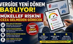 Vergide Yeni Dönem Başlıyor, Mükellef Riskini Ceza Gelmeden Görecek