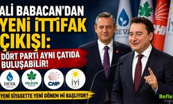 Ali Babacan'dan Yeni İttifak Çıkışı: Dört Parti Aynı Çatıda Buluşabilir!