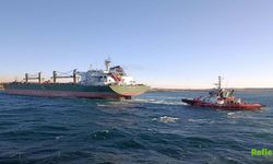 Çanakkale Boğazı'nda Alarm! Dev Yük Gemisi Karaya Oturdu