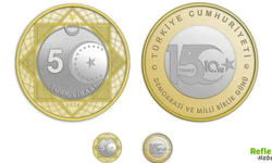 Darphane'den 15 Temmuz'un 10. Yılına Özel Hamle! Yeni 5 Lira Tedavüle Girdi