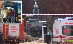 Denizli'de İnşaatta Acı Olay! Ölçüm İçin İndi, Göçükte Yaşamını Yitirdi