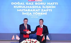 Türkiye İle KKTC Arasında Doğal Gaz Boru Hattı İçin İmzalar Atıldı