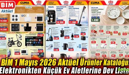 BİM 1 Mayıs 2026 Aktüel Ürünler Kataloğu! Elektronikten Küçük Ev Aletlerine Dev Liste