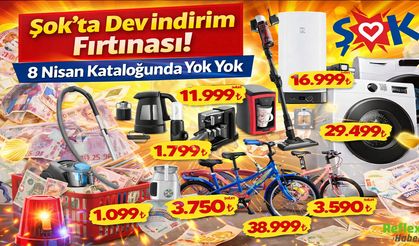Şok’ta Dev İndirim Fırtınası! 8 Nisan Kataloğunda Yok Yok