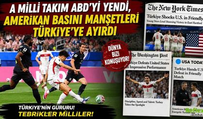 A Milli Takım ABD'yi Yendi, Amerikan Basını Manşetleri Türkiye'ye Ayırdı