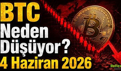 BTC Neden Düşüyor? 4 Haziran 2026 BTC Son Durum