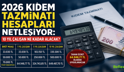 2026 Kıdem Tazminatı Hesapları Netleşiyor: 10 Yıl Çalışan Ne Kadar Alacak?