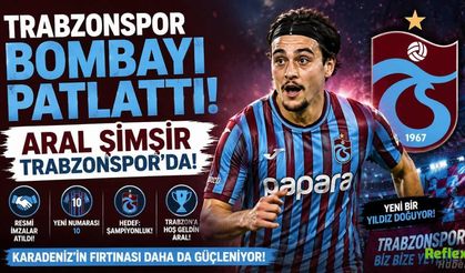 Trabzonspor Bombayı Patlattı: Aral Şimşir Trabzonspor'da!