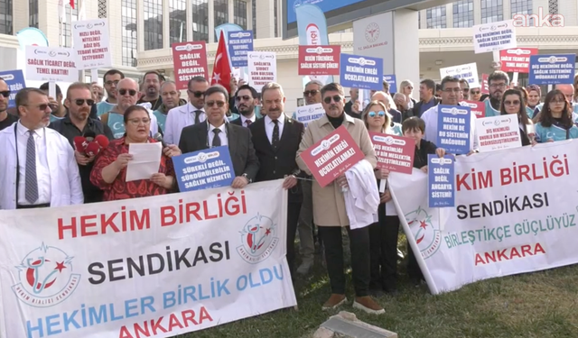 Diş hekimleri, Sağlık Bakanlığı önünde: 'Bu sistem artık sürdürülemez'