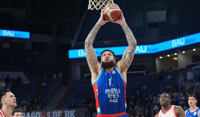 Anadolu Efes, EuroLeague'de yarın LDLC ASVEL'e konuk olacak