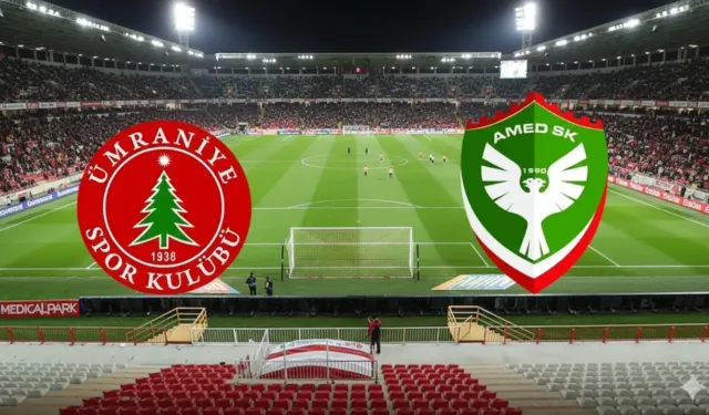 CANLI: Ümraniyespor - Amedspor maçı ne zaman, saat kaçta, hangi kanalda? Amedspor liderlik için sahada