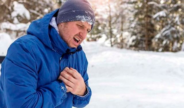 Soğuk havada kalp krizi riski yaklaşık 3 kat artıyor