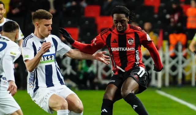 Gaziantep FK, Kasımpaşa'yı sahasında 2-1'le geçti