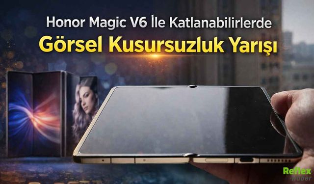 Honor Magic V6 Sahneye Çıkıyor: Kırışıksız Katlanabilir Ekran Dönemi