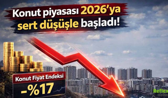 Konut Satışları 2026’ya Düşüşle Başladı Yabancıya Satışta Yüzde 20,8 Gerileme