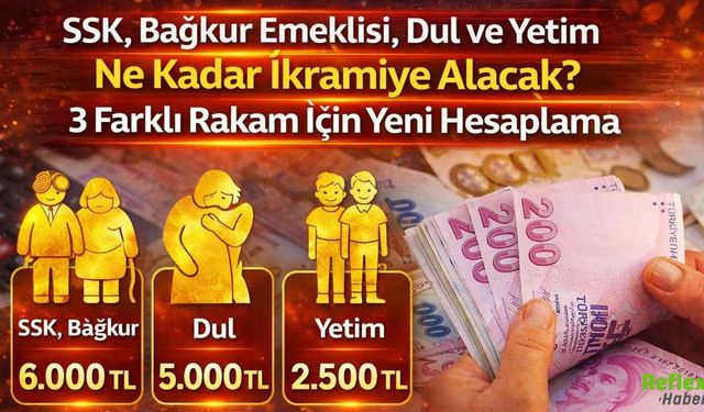 SSK Bağkur Emeklisi Dul Ve Yetim Ne Kadar İkramiye Alacak 2026 İşte 3 Farklı Senaryo