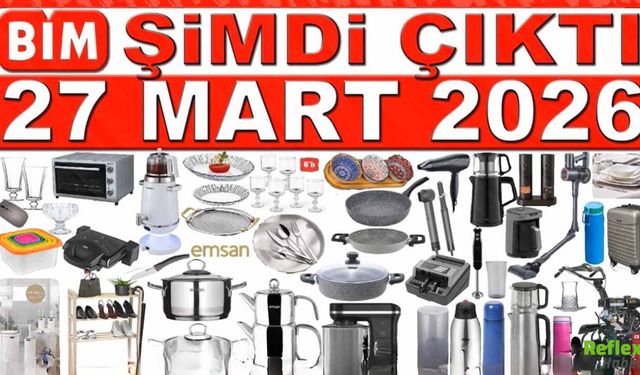 27 Mart Aktüel Ürünler BİM Raflarında Fırtına Başlıyor! Elektronik ve Mutfak Ürünlerinde Büyük İndirim