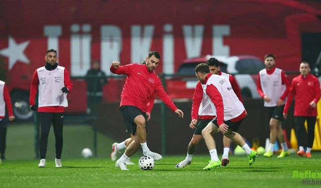 A Milli Takım’da Büyük Maç Öncesi Yoğun Mesai