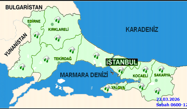 İstanbul'da 5 Günlük Hava Tahmini: Yağmur ve Pus Bekleniyor