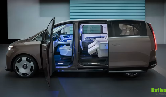 Mercedes-Benz VLE Tanıtıldı: 8 Kişilik Elektrikli Lüks Van 700 Km Menzil Sunuyor
