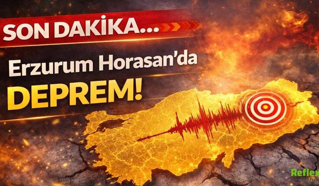 Son Dakika: Erzurum'da Deprem Meydana Geldi