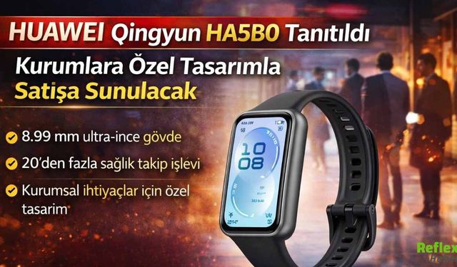 Huawei Qingyun HA5B0 Tanıtıldı Kurumlara Özel Tasarımla Satışa Sunulacak