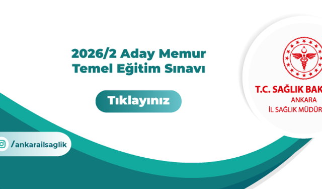 Ankara'da 364 Aday Memur Temel Eğitim Sınavına Girecek
