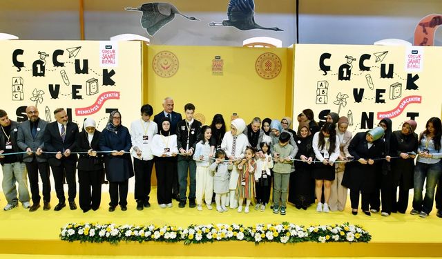Bakan Göktaş, Rami Çocuk ve Sanat Bienali Açılışını Duyurdu