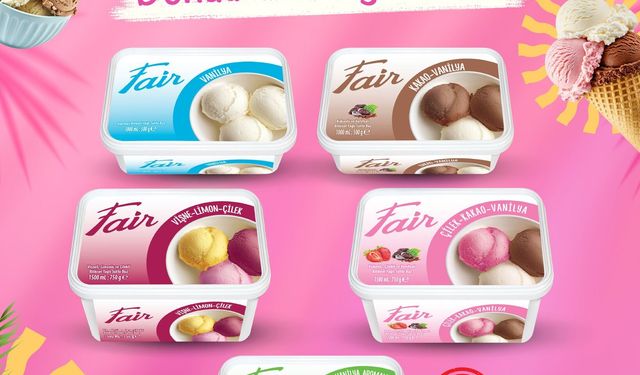 BİM'den Yaz Aylarının Vazgeçilmezi: Fair Dondurma Çeşitleri