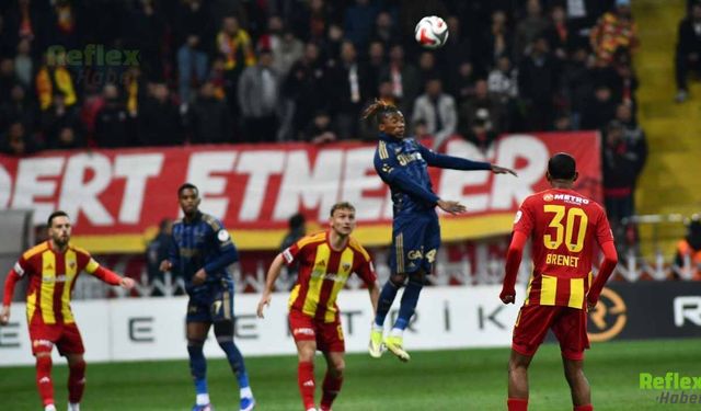Fenerbahçe, Kayserispor Deplasmanında 4 Golle Kazandı