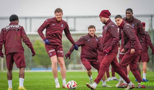Trabzonspor’da Hazırlıklar Kızıştı: Gözler Alanyaspor Maçında