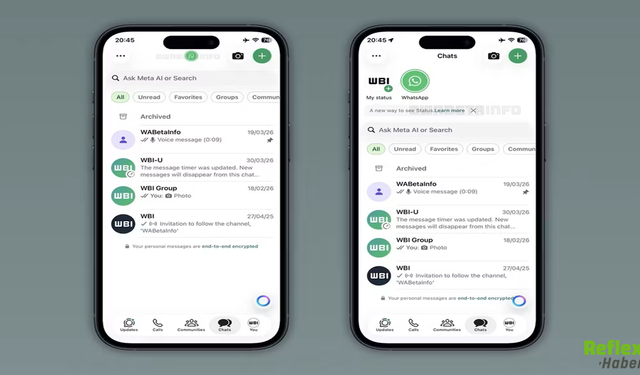 WhatsApp Durum Özelliğini Baştan Yazıyor: Yeni Arayüz Ortaya Çıktı