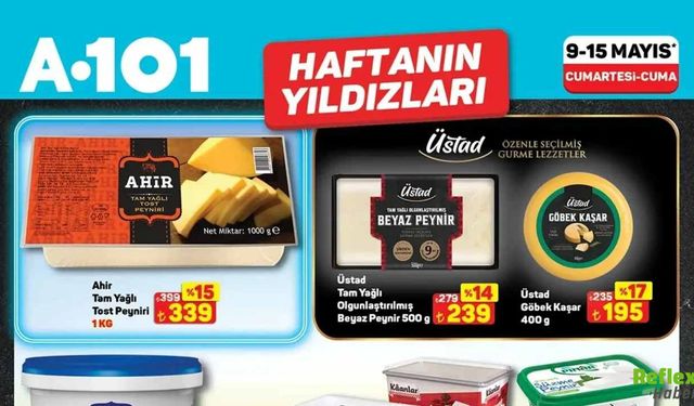 A101 9 Mayıs 2026 Aktüel Kataloğu 122 Üründe Hafta Sonu Fırsatı