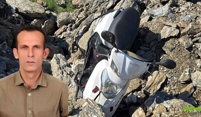 Motosiklet Kayalıklara Uçtu: 52 Yaşındaki Sürücü Öldü